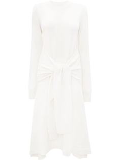 JW Anderson WAIST TIE A-LINE DRESS