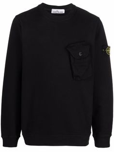 Stone Island толстовка с карманом