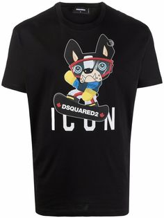 Dsquared2 футболка с короткими рукавами и графичным принтом