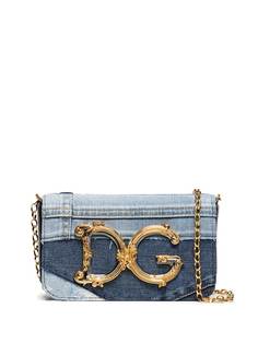 Dolce & Gabbana джинсовая мини-сумка DG Girls