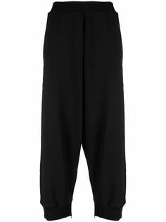 MM6 Maison Margiela спортивные брюки с разрезами