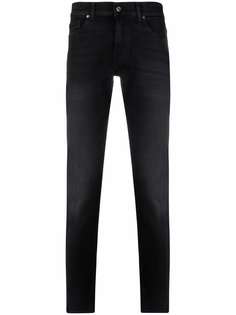 7 For All Mankind джинсы кроя слим с заниженной талией