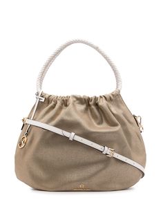 Michael Michael Kors большая сумка Annie с эффектом металлик