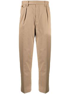 Polo Ralph Lauren зауженные брюки со складками