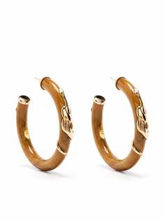 Gas Bijoux серьги-кольца Cobra