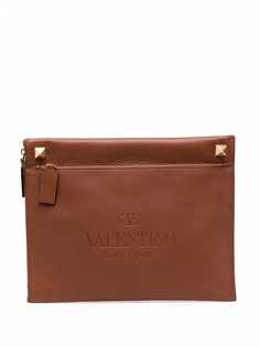 Valentino Garavani клатч с декором Rockstud