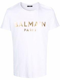 Balmain футболка с логотипом