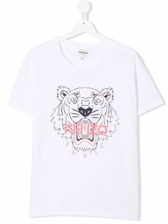 Kenzo Kids футболка с логотипом