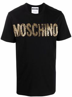 Moschino футболка с эффектом разбрызганной краски