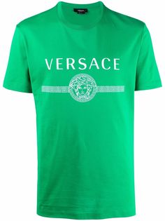 Versace футболка с логотипом Medusa