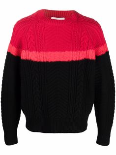 Alexander McQueen джемпер фактурной вязки