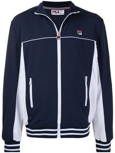 Fila спортивная куртка на молнии с нашивкой-логотипом