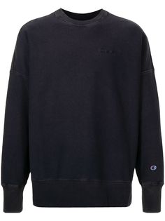 Champion толстовка с вышитым логотипом