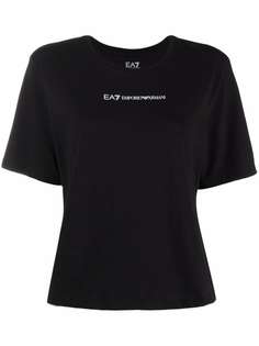 Ea7 Emporio Armani футболка с логотипом