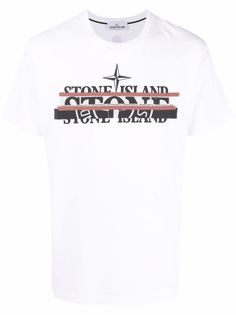 Stone Island футболка Disjointed с логотипом