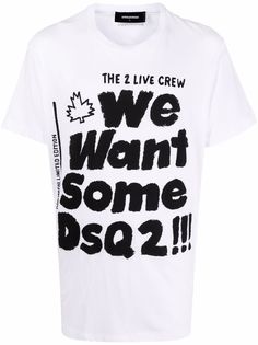 Dsquared2 футболка с принтом