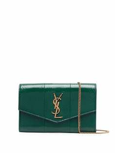 Saint Laurent сумка через плечо Uptown с логотипом