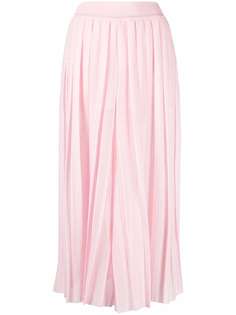 Balmain плиссированные брюки с монограммой PB