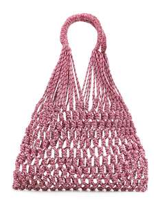 Nannacay плетеная сумка-тоут Lupi