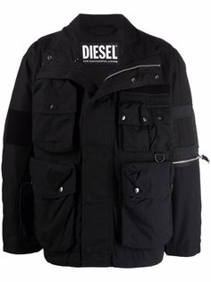 Diesel куртка с карманами