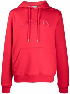 LANVIN худи с вышитым логотипом