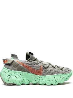 Nike кроссовки Space Hippie 04 Green Glow