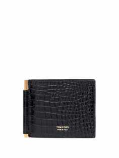 TOM FORD кошелек с тиснением под крокодила