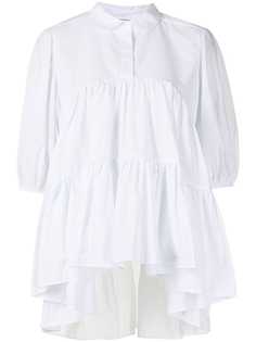 Cecilie Bahnsen платье-рубашка со складками