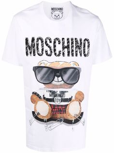 Moschino футболка с графичным принтом