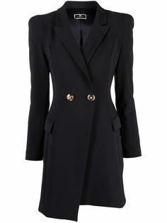 Elisabetta Franchi двубортное платье-блейзер