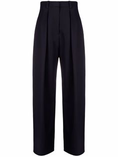 Victoria Beckham широкие брюки строгого кроя