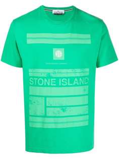 Stone Island футболка с логотипом