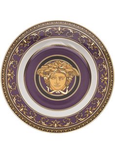 Versace тарелка Medusa Marine (18 см)