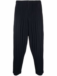 Homme Plissé Issey Miyake зауженные плиссированные брюки