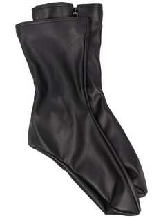 Wolford носки из искусственной кожи из коллаборации с Amina Muaddi