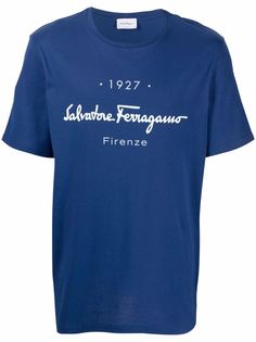 Salvatore Ferragamo футболка 1927 Signature