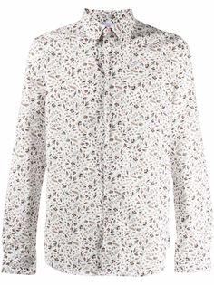 PS Paul Smith рубашка с цветочным принтом