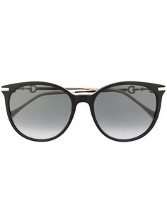 Gucci Eyewear солнцезащитные очки в круглой оправе