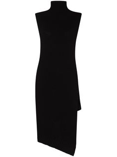 Jil Sander джемпер асимметричного кроя без рукавов