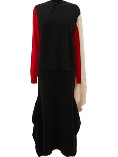 JW Anderson ASYMMETRIC CAPE DRESS