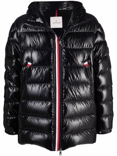 Moncler пуховик с капюшоном