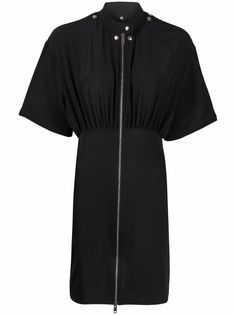 Givenchy платье мини с короткими рукавами