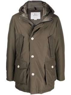 Woolrich пуховик с капюшоном
