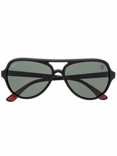 Ray-Ban солнцезащитные очки-авиаторы с затемненными линзами