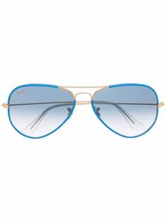 Ray-Ban солнцезащитные очки Aviator Full-colour