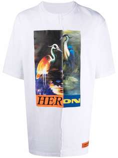 Heron Preston футболка с графичным принтом