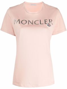 Moncler футболка с логотипом