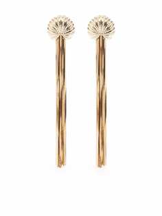 LANVIN серьги Arpège со стразами