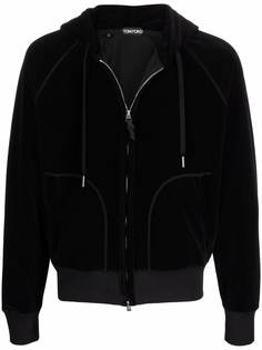 TOM FORD куртка с капюшоном и кулиской