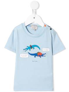 Paul Smith Junior футболка с принтом Alligator